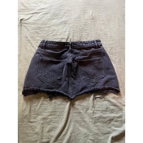 Black Jean skirt - Picture 3 of 4